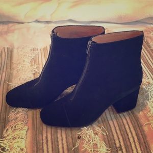 Madewell Rita Front Zip Boots